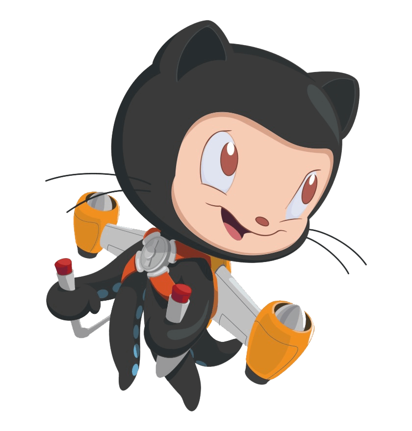 Octocat in Rocket